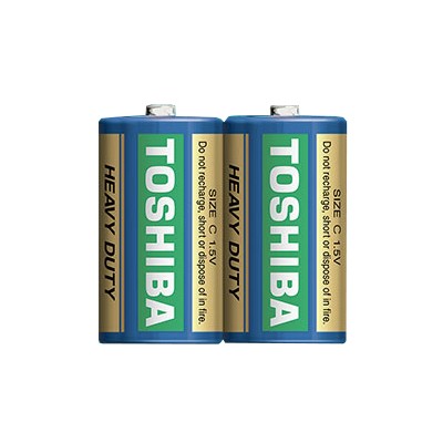 Батарейка TOSHIBA R14 коробка 1x2 шт.