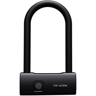 Велозамок зі сканером відбитка пальця Xiaomi AreoX U-lock Smart Fingerprint U8 (220 мм)
