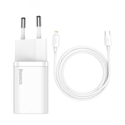 Зарядний Пристрій Baseus 1Type-C Super Si 30W (CCSUP-J02) White