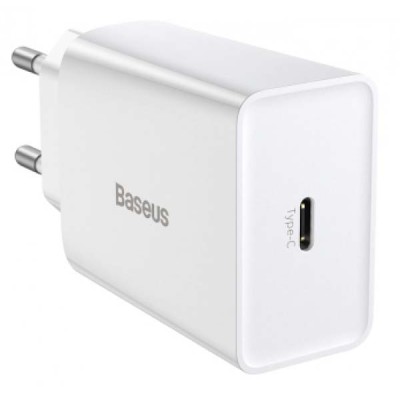 Зарядний Пристрій Baseus 20W QC 1С CCFS-SN02 White