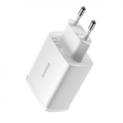 Зарядний Пристрій Baseus Compact 17W (3USB) (CCXJ020102) White