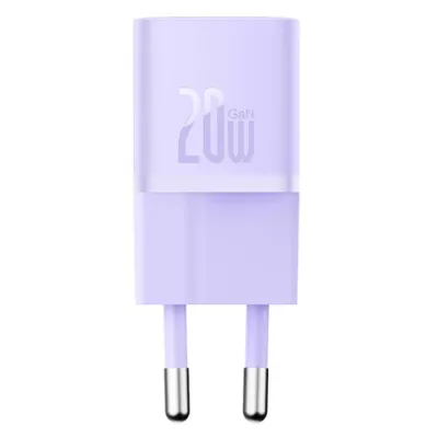 Зарядний Пристрій Baseus GaN5 Fast Charger 1C 20W CCGN050105 Purple