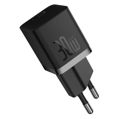 Зарядний Пристрій Baseus GaN5 Fast Charger 1C 30W CCGN070401 Black