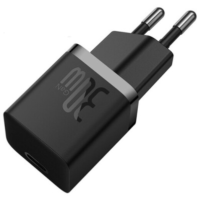 Зарядний Пристрій Baseus GaN5 Fast Charger 1C 30W CCGN070401 Black