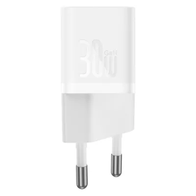 Зарядний Пристрій Baseus GaN5 Fast Charger 1C 30W CCGN070502 White