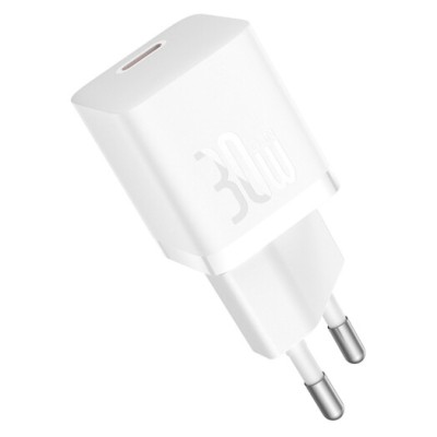 Зарядний Пристрій Baseus GaN5 Fast Charger 1C 30W CCGN070502 White