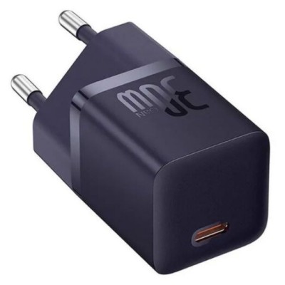 Зарядний Пристрій Baseus GaN5 Fast Charger 1C 30W CCGN070705 Purple