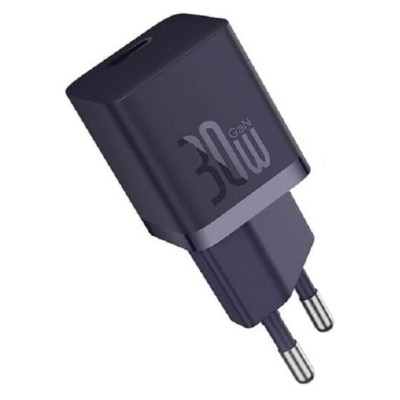 Зарядний Пристрій Baseus GaN5 Fast Charger 1C 30W CCGN070705 Purple