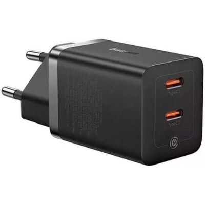 Зарядний Пристрій Baseus GaN5 Pro 40W C+C 40W (CCGP180101) Black