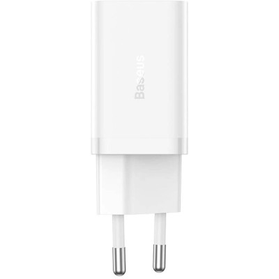 Зарядний Пристрій Baseus GaN5 Pro 40W Wall charger 2Type-C (CCGP180102) White