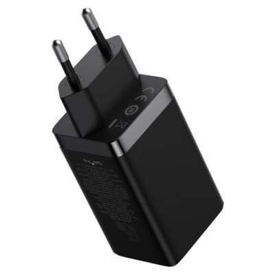 Зарядний Пристрій Baseus GaN5 Pro 65W 2C+U (CCGP120201) Чорний