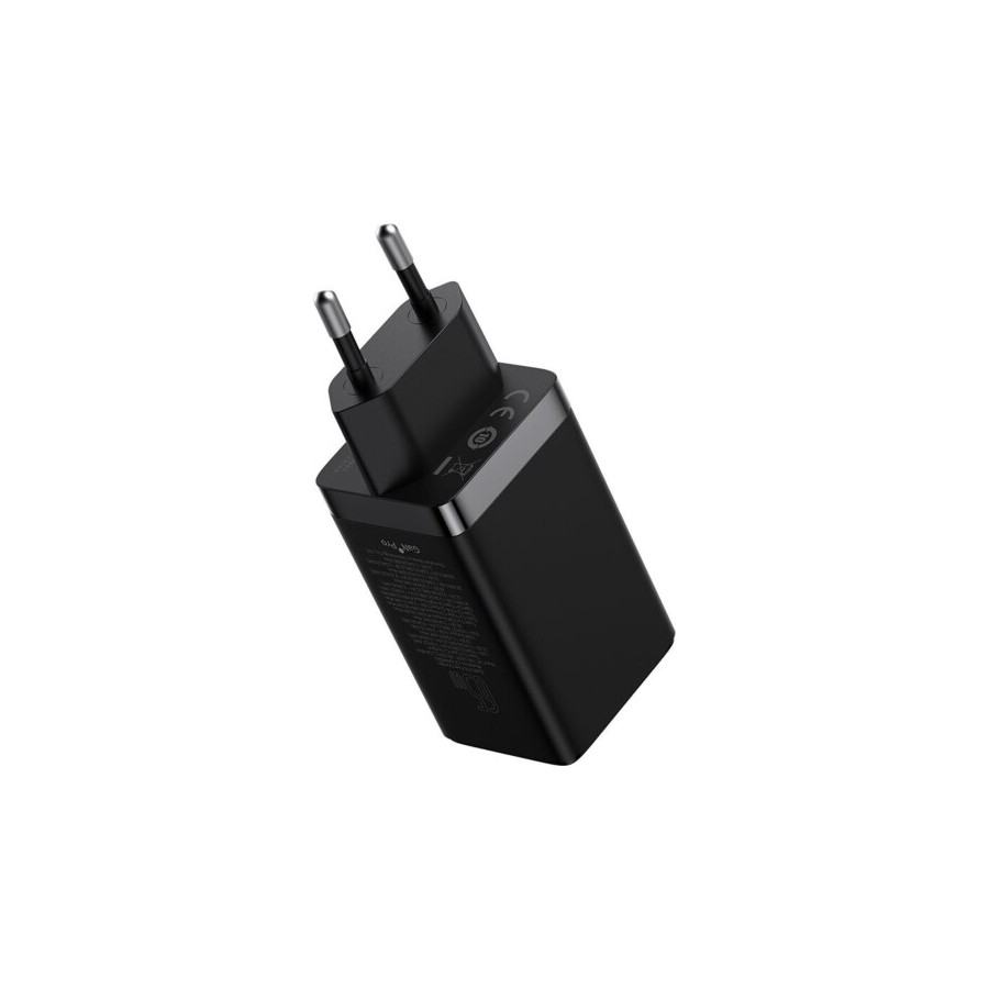 Зарядний Пристрій Baseus GaN5 Pro 65W 2C+U (CCGP120201) Чорний Зарядний Пристрій Baseus GaN5 Pro 65W 2C+U (CCGP120201) Чорний