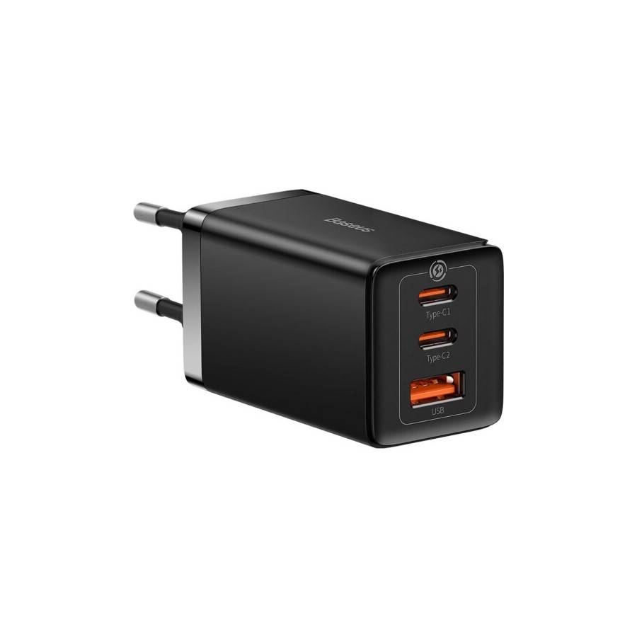 Зарядний Пристрій Baseus GaN5 Pro 65W 2C+U (CCGP120201) Чорний Зарядний Пристрій Baseus GaN5 Pro 65W 2C+U (CCGP120201) Чорний