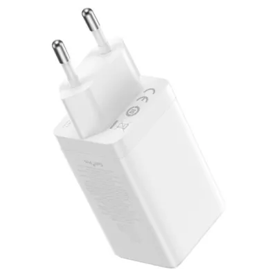 Зарядний Пристрій Baseus GaN5 Pro 65W 2C+U (CCGP120202 ) Бiлий