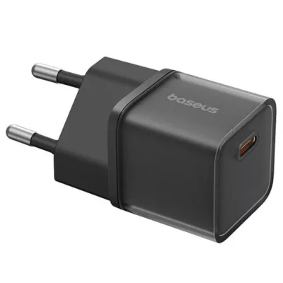 Зарядний Пристрій Baseus GaN5S 20W Fast Charger (1 Type-C) (P10162503113-00) Black