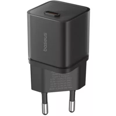 Зарядний Пристрій Baseus GaN5S 30W Wall charger 1Type-C (P10162504113-00) Black