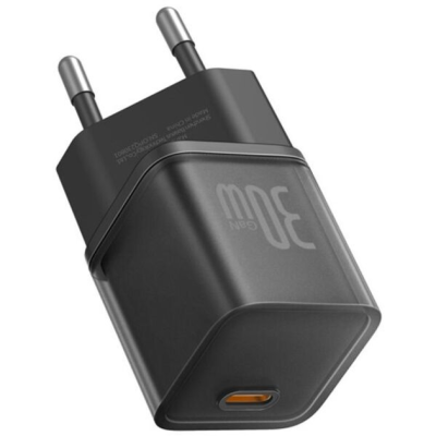 Зарядний Пристрій Baseus GaN5S 30W Wall charger 1Type-C (P10162504113-00) Black