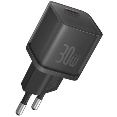 Зарядний Пристрій Baseus GaN5S 30W Wall charger 1Type-C (P10162504113-00) Black