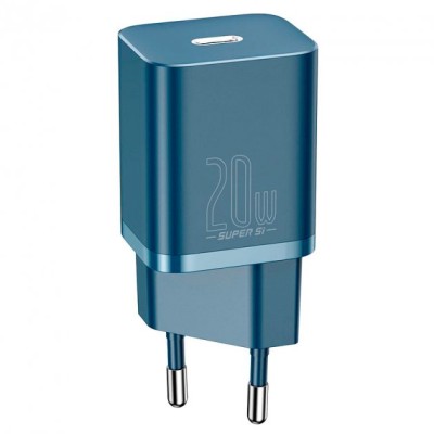 Зарядний Пристрій Baseus Super Si PD Charger 20W (1Type-C) (CCSUP-B03) Blue