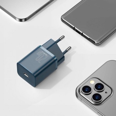 Зарядний Пристрій Baseus Super Si PD Charger 20W (1Type-C) (CCSUP-B03) Blue