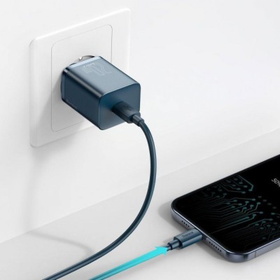 Зарядний Пристрій Baseus Super Si PD Charger 20W (1Type-C) (CCSUP-B03) Blue