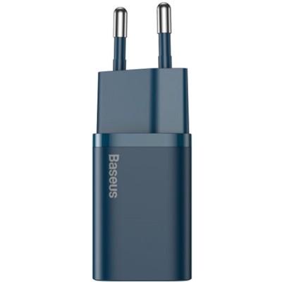 Зарядний Пристрій Baseus Super Si PD Charger 20W + Cable Type-C To Lightning (TZCCSUP-B03) Blue