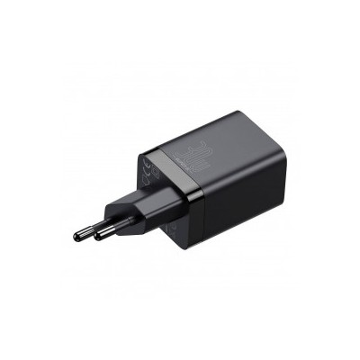 Зарядний Пристрій Baseus Super Si Pro Quick Charger Type-C+USB 30W CCSUPP-E01 Black