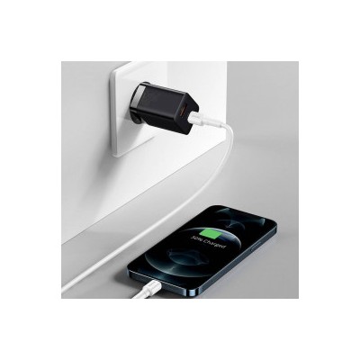 Зарядний Пристрій Baseus Super Si Pro Quick Charger Type-C+USB 30W CCSUPP-E01 Black