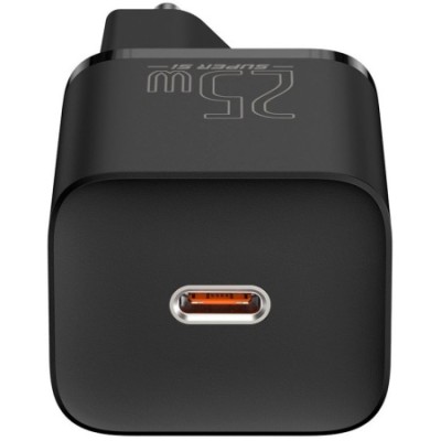 Зарядний Пристрій Baseus Super Si Quick Charger 1C 25W (CCSP020101) Black