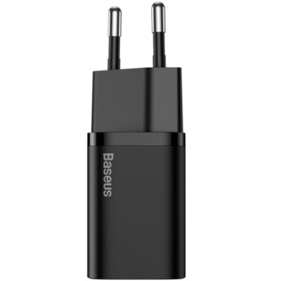 Зарядний Пристрій Baseus Super Si Quick Charger 1C 25W (CCSP020101) Black