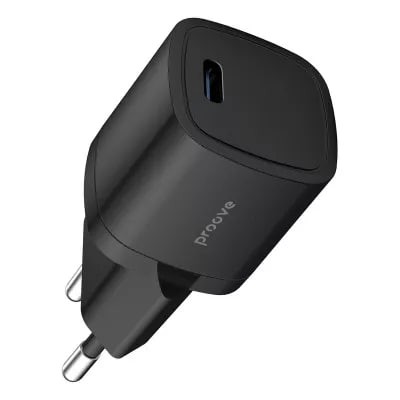 Зарядний Пристрій Proove Silicone Power 20W (Type-C) (WCSP20010001) Black
