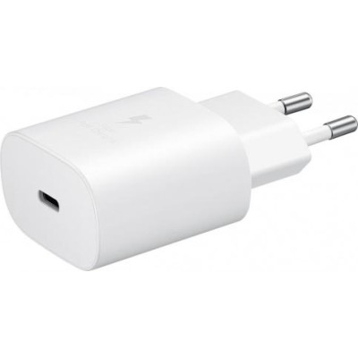 Зарядний Пристрій Samsung EP-TA800XWEGRU USB Type-C White