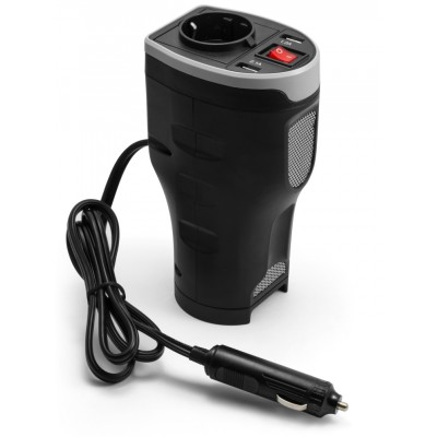 Інвертор автомобільний Technaxx TE13 із 2 USB портами
