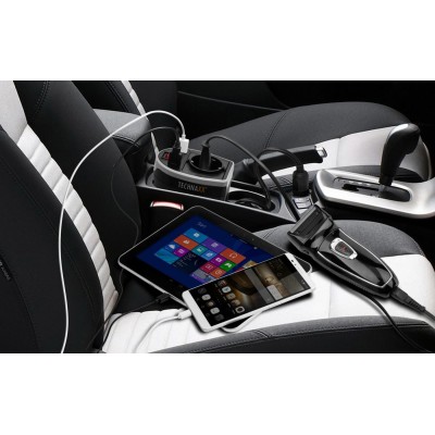 Інвертор автомобільний Technaxx TE13 із 2 USB портами