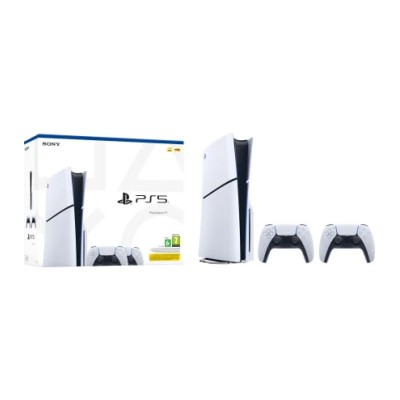 Консоль Sony PlayStation 5 Slim 1TB (+ 2 Dualsense) (UA)