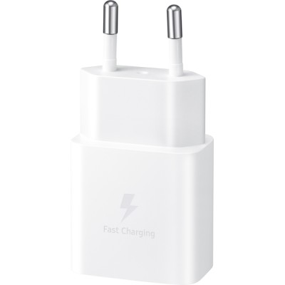 Зарядний Пристрій Samsung 15W Power Adapter (w C to C Cable) EP-T1510XWEGEU / Біла