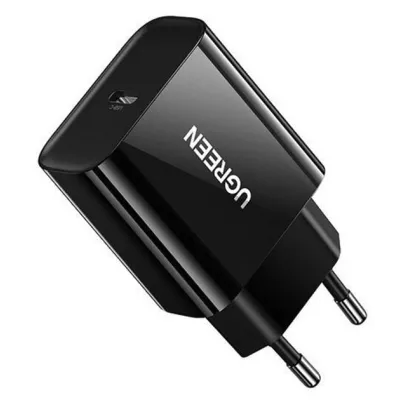 Мережевий Зарядний пристрій UGREEN CD137 Fast Charging Power Adapter With PD QC4.0 20W 3A (10191) Black