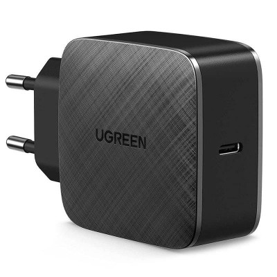 Мережевий Зарядний пристрій UGREEN CD217 GaN PD QC4.0 Fast Charger 65W 3A (70817) Black Мережевий Зарядний пристрій UGREEN CD217 GaN PD QC4.0 Fast Charger 65W 3A (70817) Black