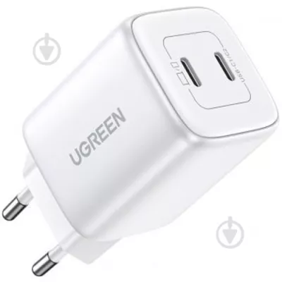 Мережевий Зарядний пристрій UGREEN CD294 Nexode 45W Charger (15327) White