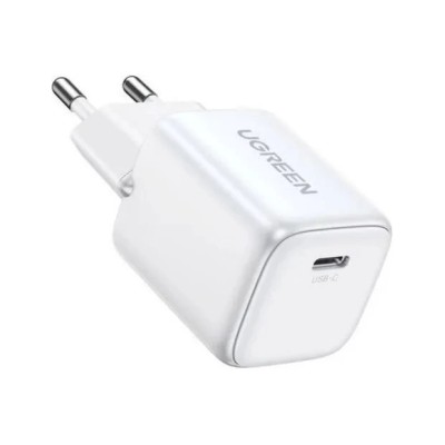 Мережевий Зарядний пристрій UGREEN CD318 Nexode Mini 20W PD GaN Tech Charger (15324) White