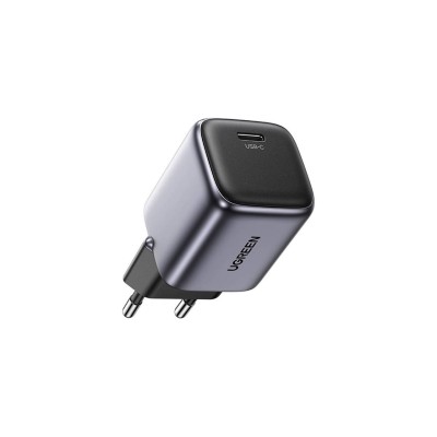 Мережевий Зарядний пристрій UGREEN CD318 Nexode Mini 20W PD GaN Tech Charger (90664) Gray Мережевий Зарядний пристрій UGREEN CD318 Nexode Mini 20W PD GaN Tech Charger (90664) Gray