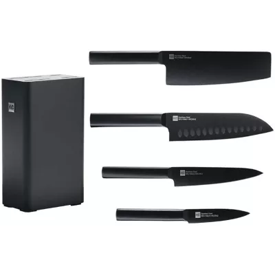 Набір кухонних ножів Xiaomi HuoHou Set of Knives with Stand 5 in 1 (HU0076)