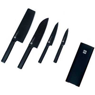 Набір кухонних ножів Xiaomi HuoHou Set of Knives with Stand 5 in 1 (HU0076)