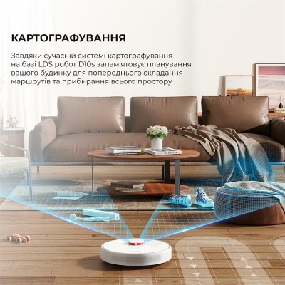 Робот-пилосос Dreame Bot D10s (RLS3L)