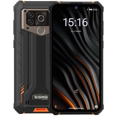 Смартфон Sigma Mobile X-Treme PQ55 Black/Orange