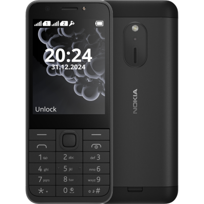 Телефон Nokia 230DS 2024 Black