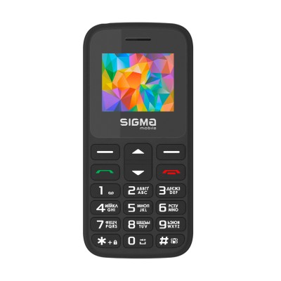 Телефон Sigma Mobile Comfort 50 HIT Black 2023 Телефон Sigma Mobile Comfort 50 HIT Black 2023