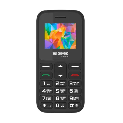 Телефон Sigma Mobile Comfort 50 HIT Black 2023