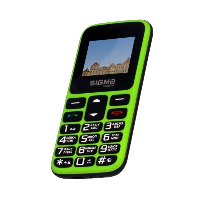 Телефон Sigma Mobile Comfort 50 HIT Green 2023