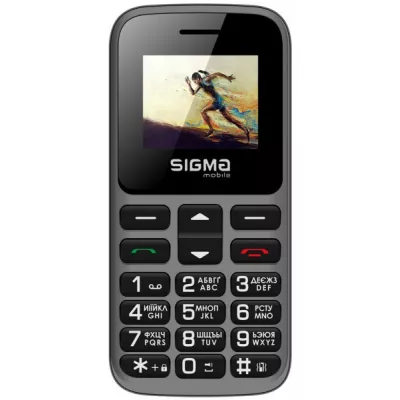 Телефон Sigma Mobile Comfort 50 HIT Grey 2023